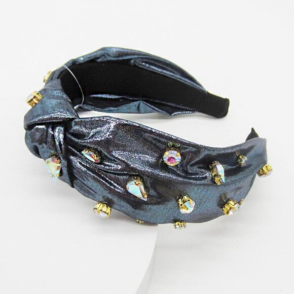 Ariana Blue Studded Headband - Picture 1 of 3